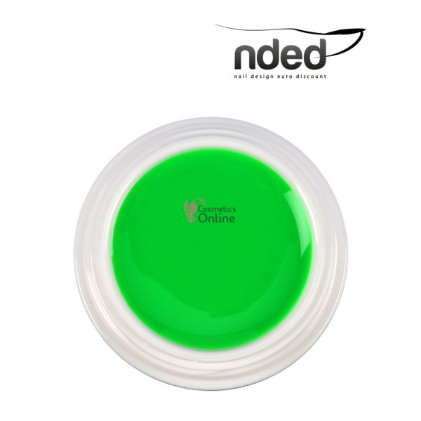 Gel UV NDED Colorat Verde Neon de 5 ml, art. 2623
